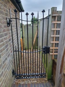 Made to Measure Steel Pedestrian Gate in Esher, Oxted, Horsham, Haywards Heath, Brighton, Sussex, Surrey, Kent and London