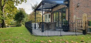 Made To Measure Low Garden Railings in Esher, Oxted, Horsham, Haywards Heath, Brighton, Sussex, Surrey, Kent and London