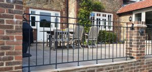 Made To Measure Garden Wall Railings in Esher, Oxted, Horsham, Haywards Heath, Brighton, Sussex, Surrey, Kent and London