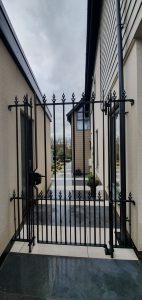 Made to Measure Pedestrian Gate with side panels in Esher, Oxted, Horsham, Haywards Heath, Brighton, Sussex, Surrey, Kent and London