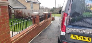 Wall Railings Made To Measure in Esher, Oxted, Horsham, Haywards Heath, Brighton, Sussex, Surrey, Kent and London